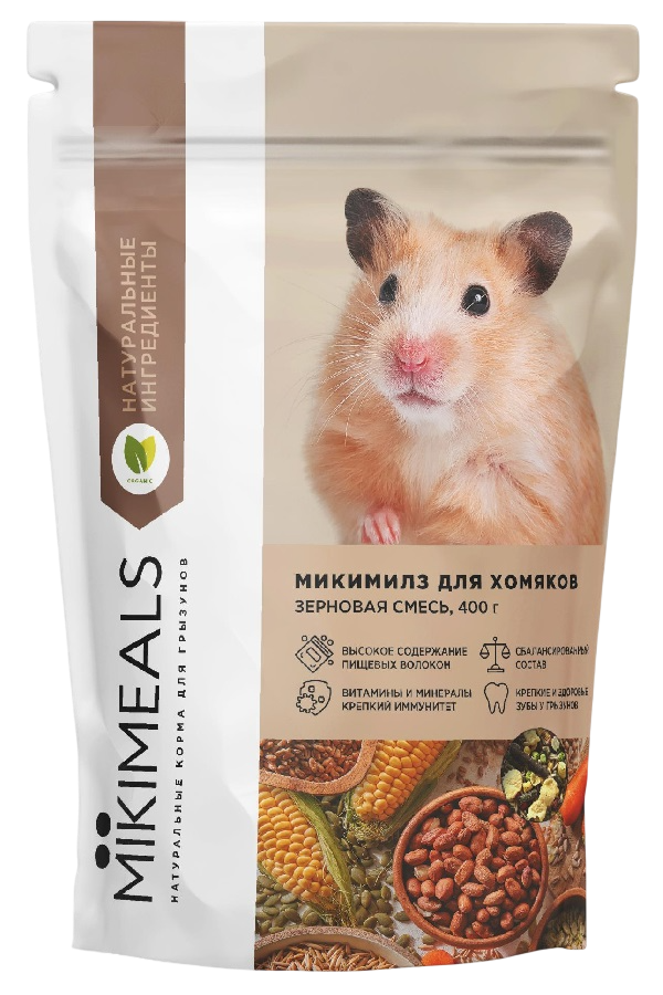 MIKIMEALS Корм для хомяков 