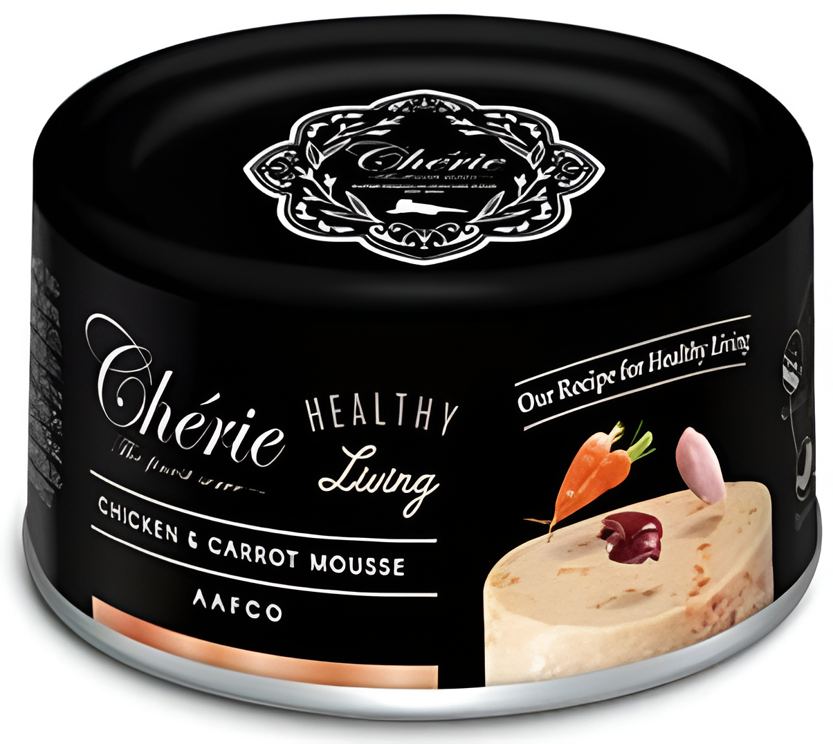 Cherie Healthy Living для кошек (мусс с курицей и морковью), 80 г