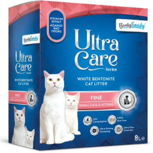 BentySandy Наполнитель Ultra Care Fine, 8 л