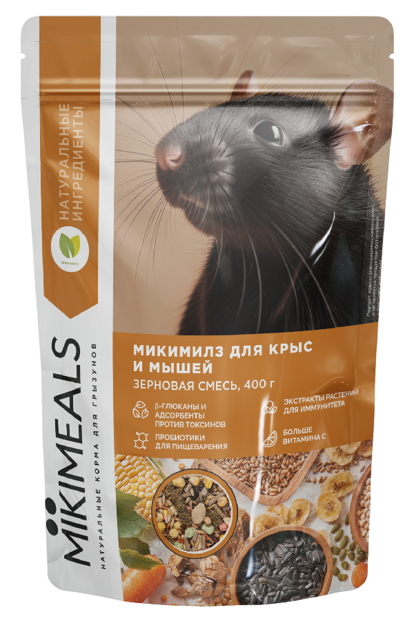 MIKIMEALS корм для для крыс и мышей