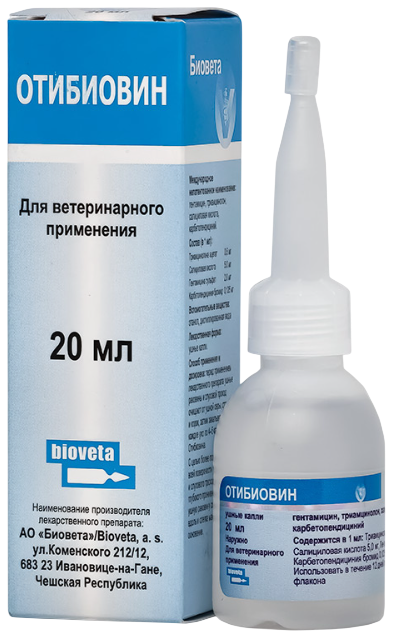 Bioveta Отибиовин, 20 мл