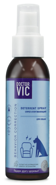 Doctor VIC спрей отпугивающий для собак, 100 мл