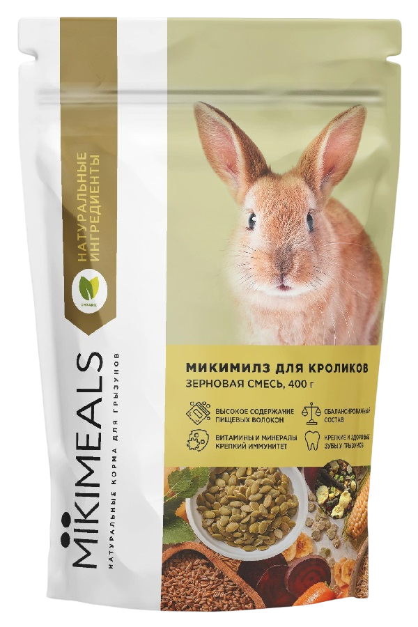 MIKIMEALS корм для кроликов 