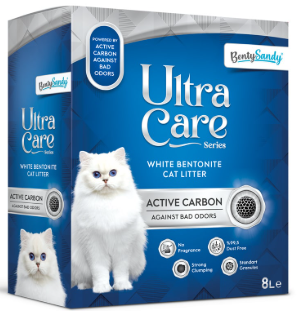 BentySandy Наполнитель Ultra Care Active Carbon, 8 л