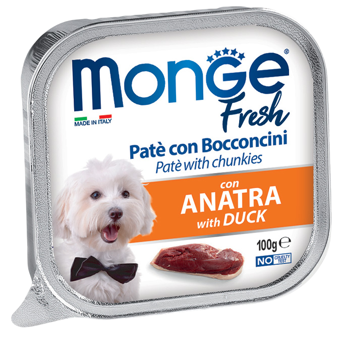 Monge Fresh для собак (утка), 100 г