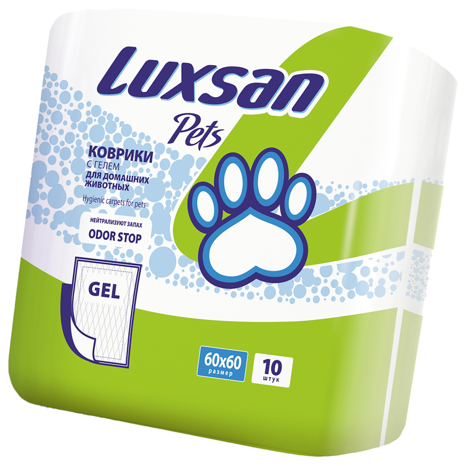 LUXSAN Premium GEL пеленки для животных, 60*60 см