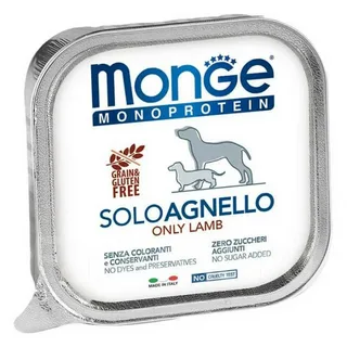 Monge Monoprotein для взрослых собак (ягнёнок), 150 г
