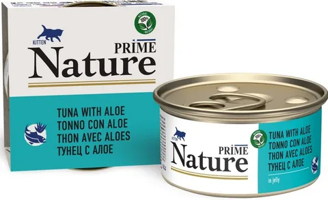 Prime Nature для котят (тунец с алоэ), 85 г