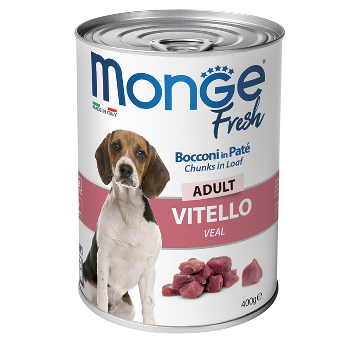 Monge Fresh для взрослых собак (телятина), 400 г