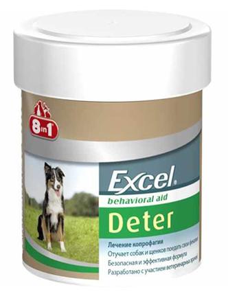 8 in 1 Excel Deter Coprophagia 100TB 72RU/ Средство д/собак против поедания фекалий 100т