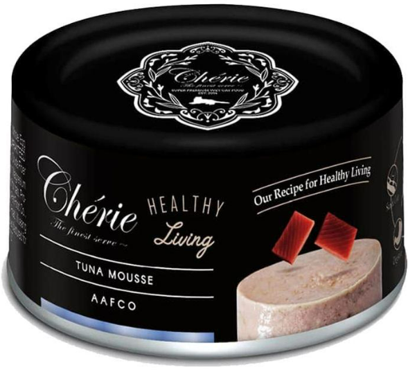 Cherie Healthy Living для кошек (мусс с тунцом), 80 г