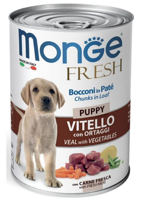 Monge Fresh для щенков (телятина с овощами), 400 г