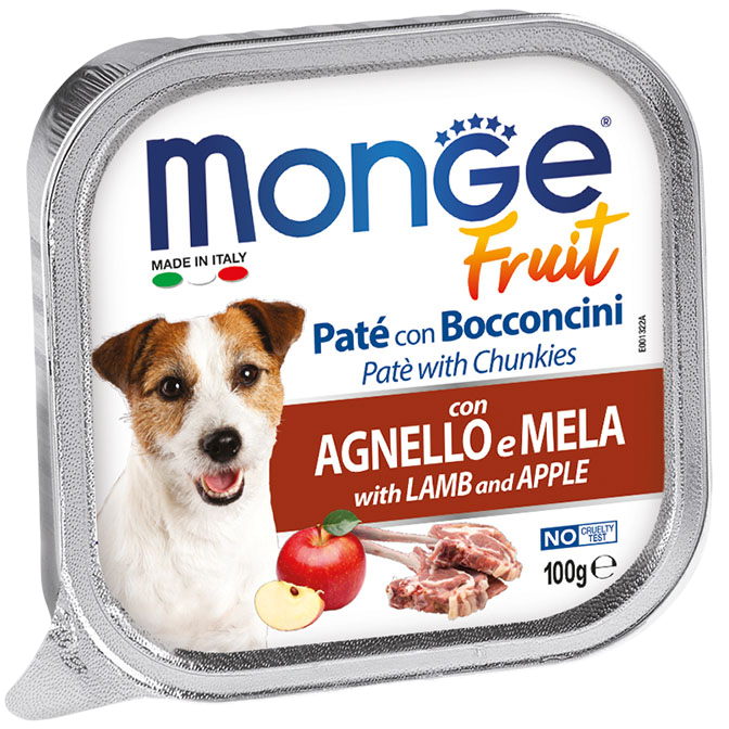 Monge Fruit для собак (Ягнёнок с яблоком), 100 г