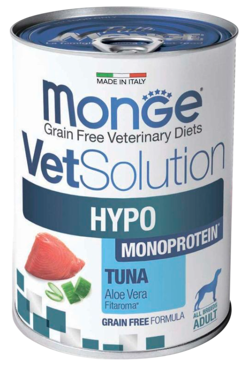 Monge Vet Solution Hypo Monoprotein (тунец), 400 г