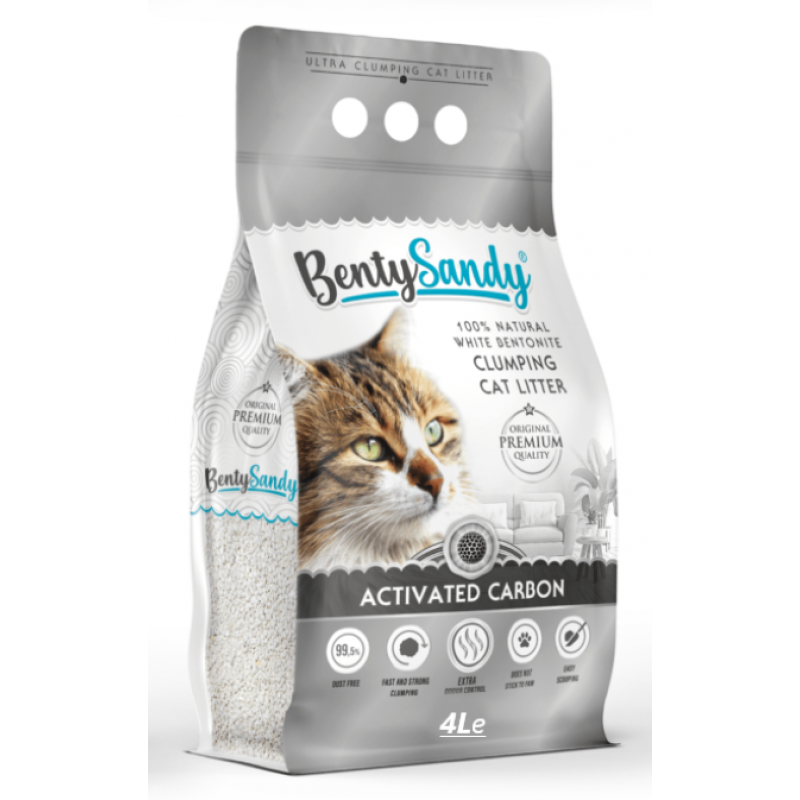 BentySandy  Activated Carbon наполнитель, 10 л
