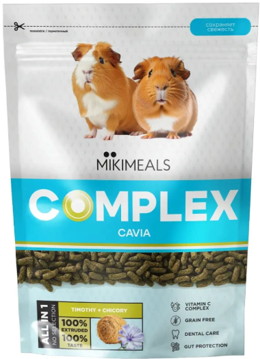 MIKIMEALS Complex для морских свинок, 500 г