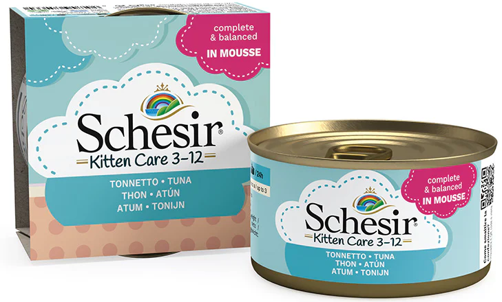 Schesir для котят (мусс с тунцом), 85 г