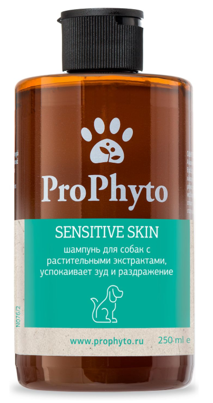 ProPhyto Sensitive Skin шампунь для собак, 250 мл
