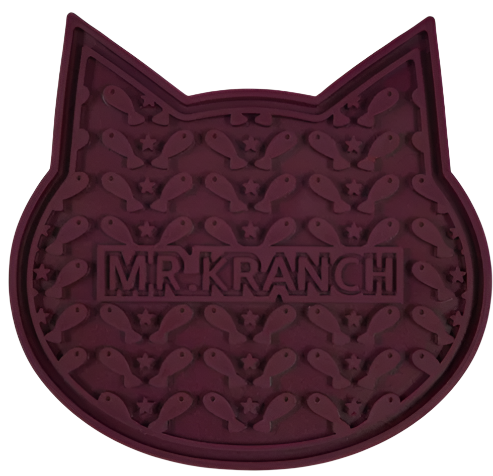 Mr. Kranch Лизательный коврик для медленного поедания для котов