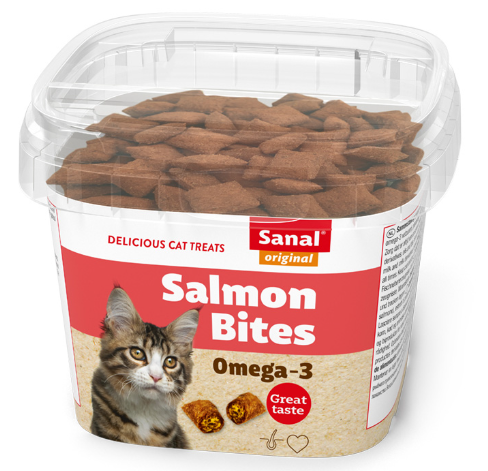 Sanal Salmon Bites с паштетом из лосося, 75 г